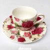 Capodimonte-Cup-Saucer-Mini-Butterfly-Rose2